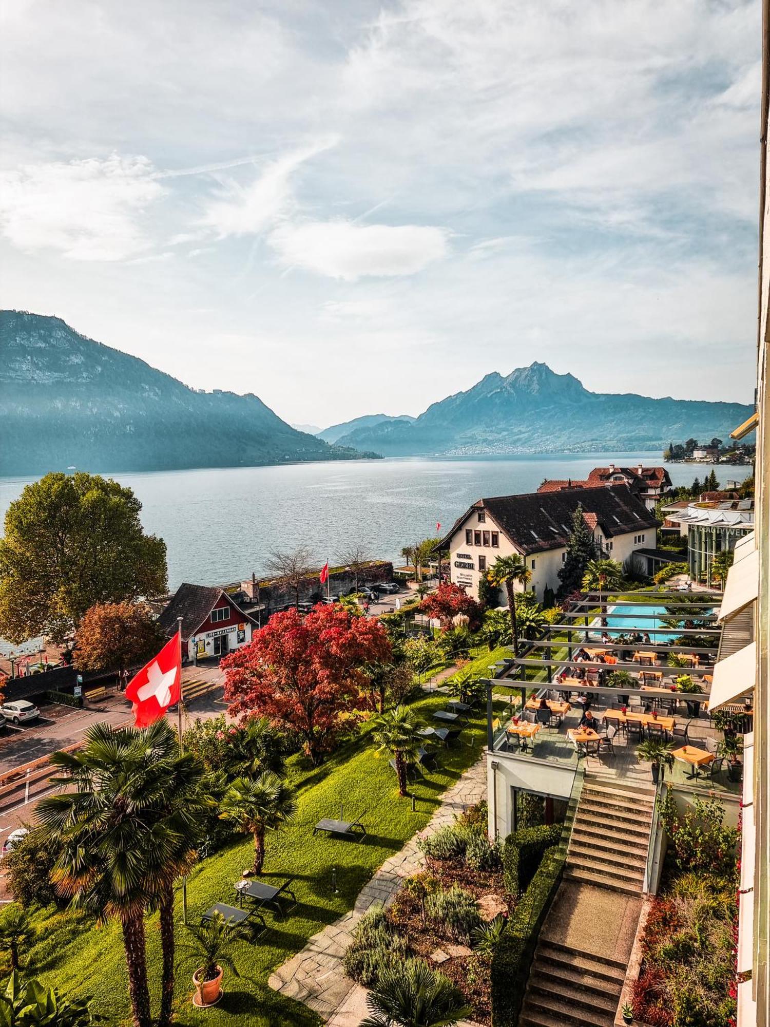 Hotel Alexander Weggis Kültér fotó